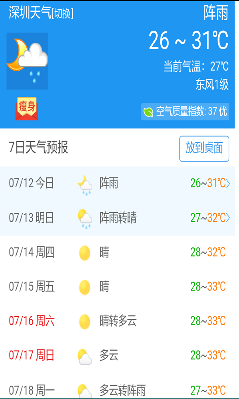 天氣預(yù)報免費查詢v2.0截圖4