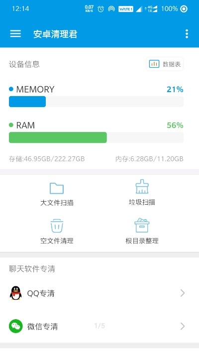 安卓清理君v1.0.1截圖1