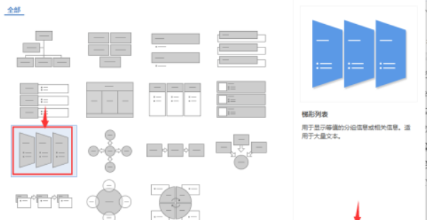 wps制作梯形列表教程介紹