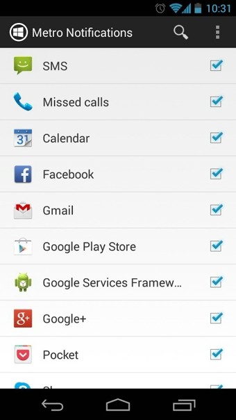 Metro Notifications截圖4