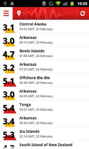 earthquake(地震監(jiān)測)截圖4