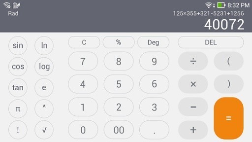 華碩計(jì)算器截圖3
