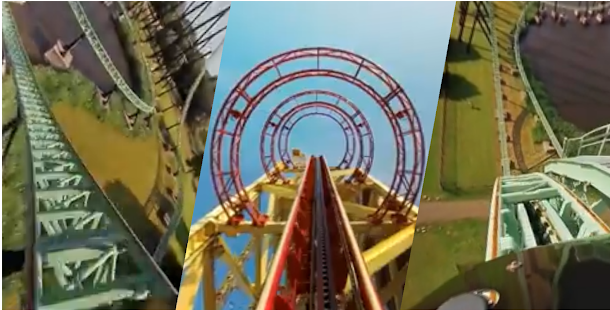 VR Thrills: Roller Coaster 360截圖2