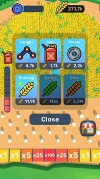 小麦农庄收割截图1