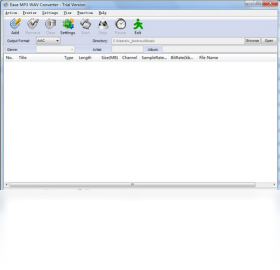 Ease MP3 WAV ConverterPC版截圖1