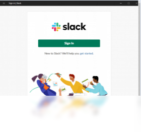 SlackPC版截圖1