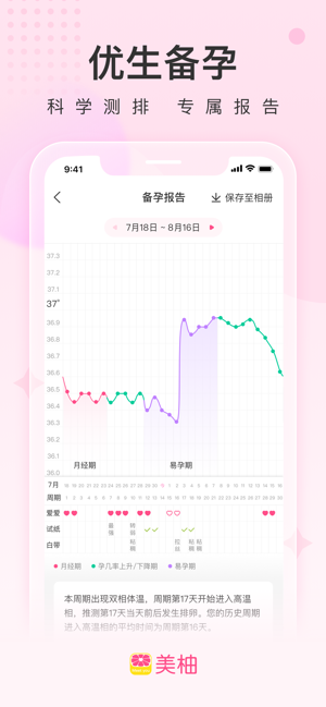 美柚月經(jīng)期助手(專業(yè)版)iPhone版截圖4