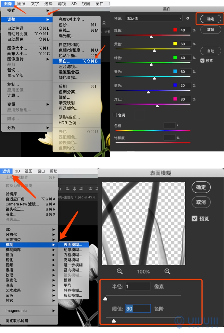 PS教程！一個操作教會你酸性金屬海報的萬能做法