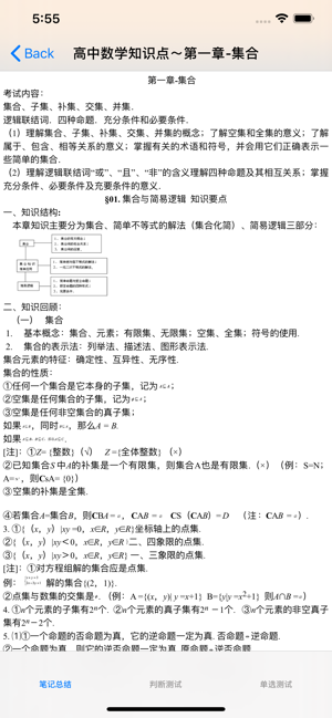 高中生知識點(diǎn)總結(jié)大全iPhone版截圖1