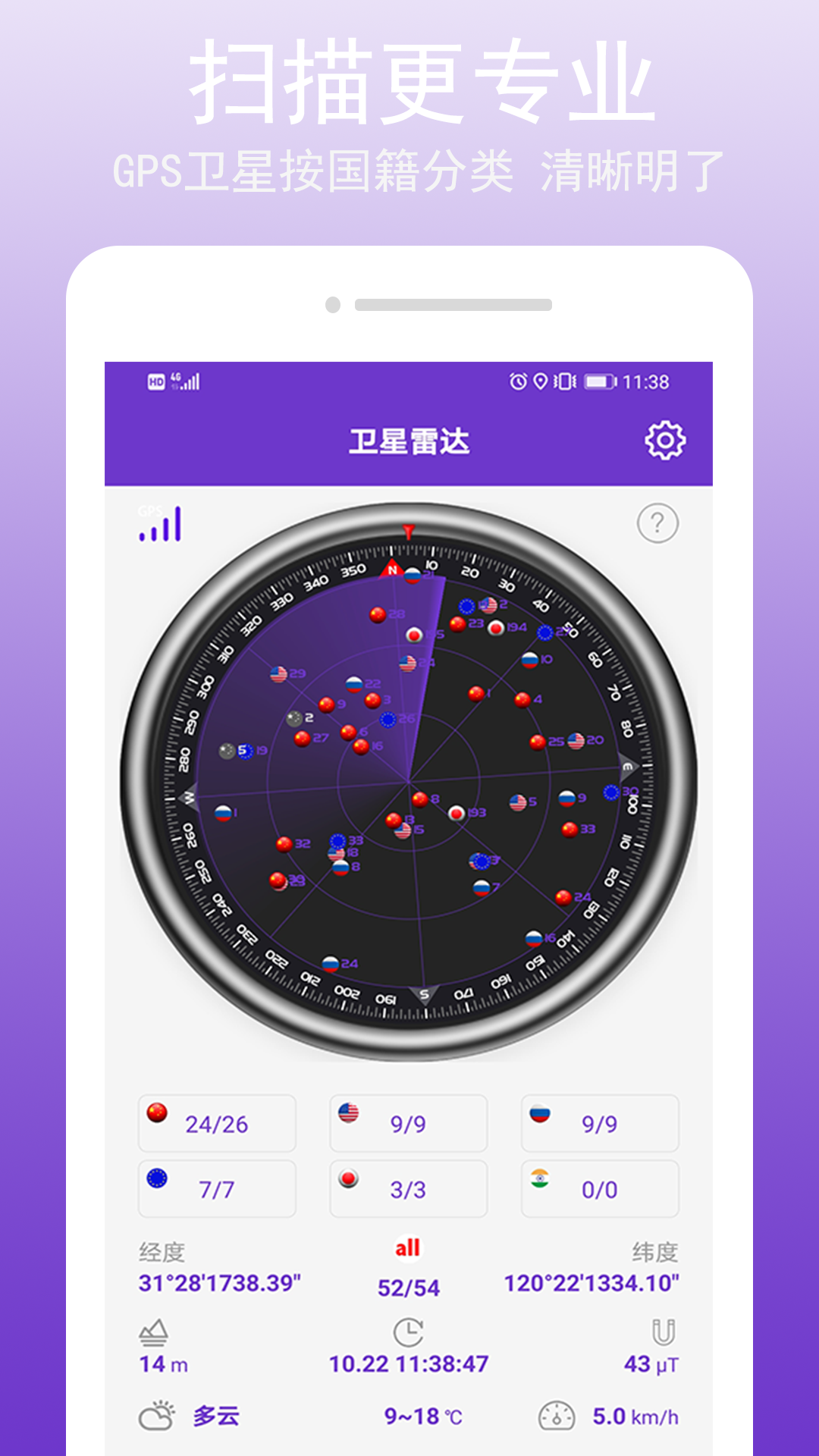 GPS萬能工具鴻蒙版截圖1