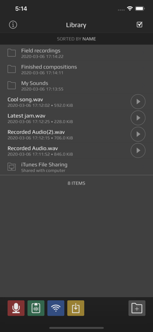 AudioShareiPhone版截圖1