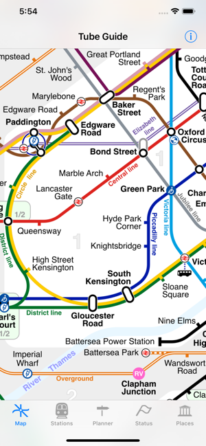 LondonTubeMapandGuideiPhone版截圖1