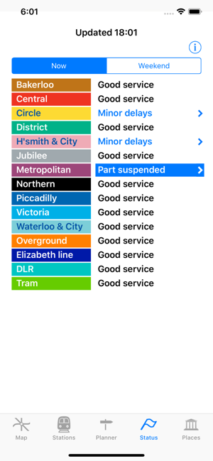 LondonTubeMapandGuideiPhone版截圖2