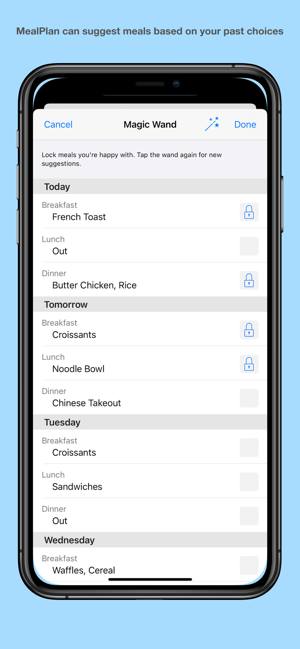 MealPlan+iPhone版截圖2