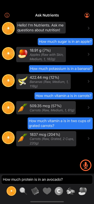 NutrientsiPhone版截圖1