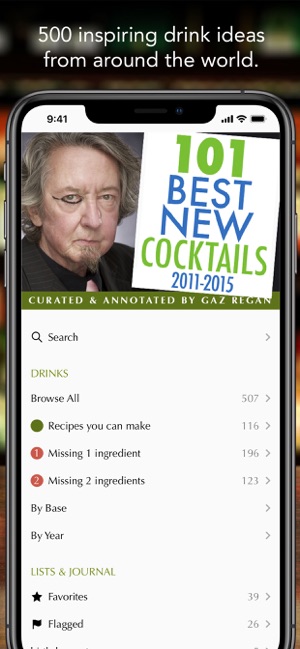 101BestNewCocktailsiPhone版截圖1