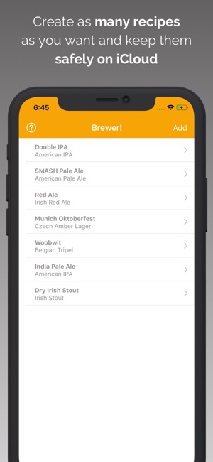 Brewer!BeerRecipeBuilderiPhone版截圖1