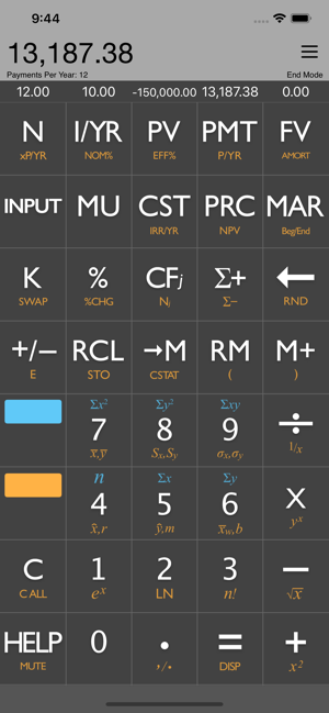 10biiFinancialCalculatoriPhone版截圖1