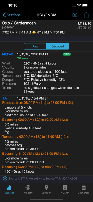 AeroWeatherProiPhone版截圖5