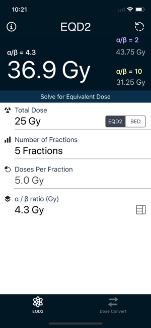 EQD2CalculatoriPhone版截圖1