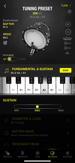 DrumtunePRO|DrumTuneriPhone版截圖6