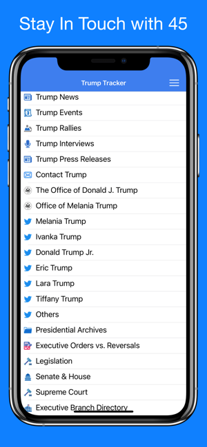 TrumpTrackeriPhone版截圖1