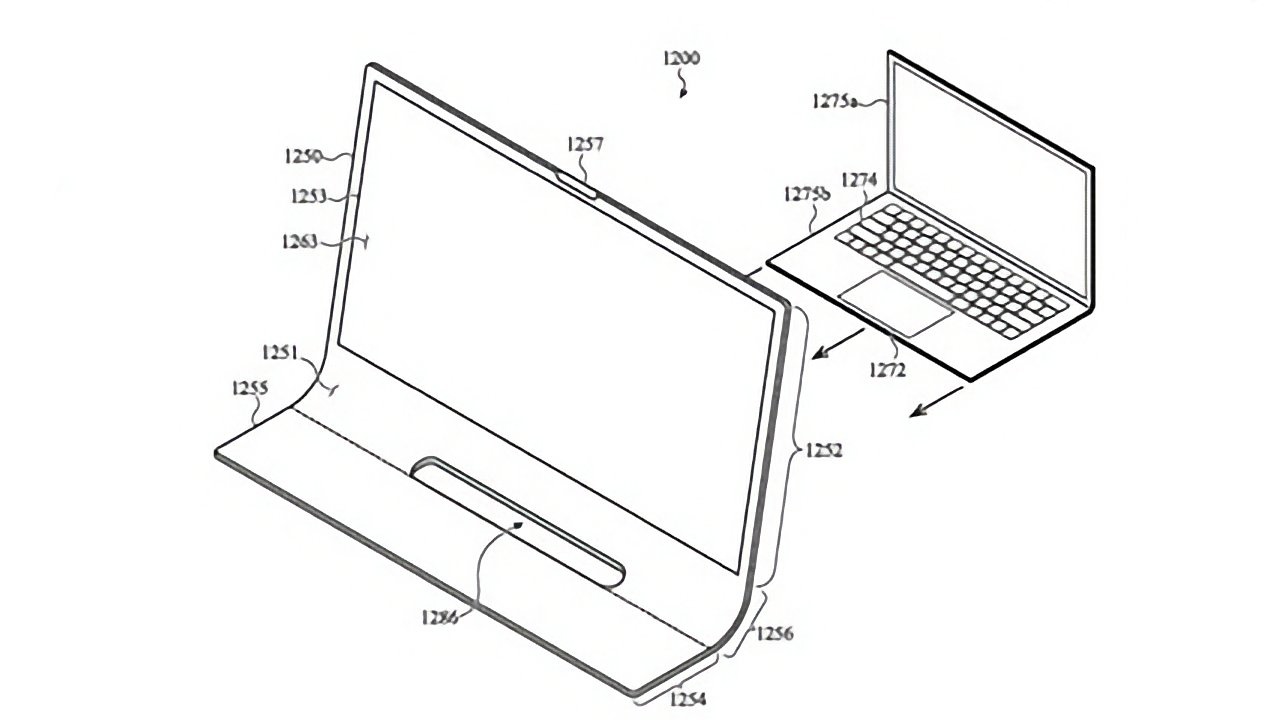 蘋果新專利：配有屏幕曲面玻璃的 iMac