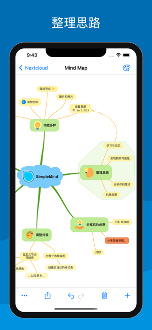 SimpleMindProiPhone版截圖2