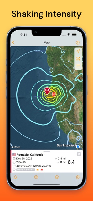 QuakeFeedEarthquakeTrackeriPhone版截圖7