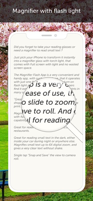 MagnifyingGlass&FlashlightiPhone版截圖1