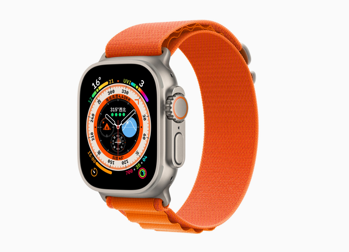 消息稱第二代 Apple Watch Ultra 或?qū)⑻峁┥钌x項