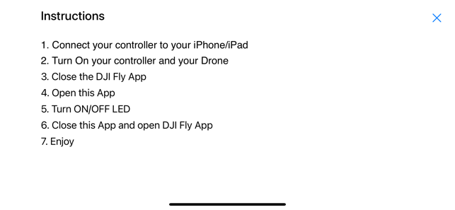 MavicAir2LedsControliPhone版截圖3