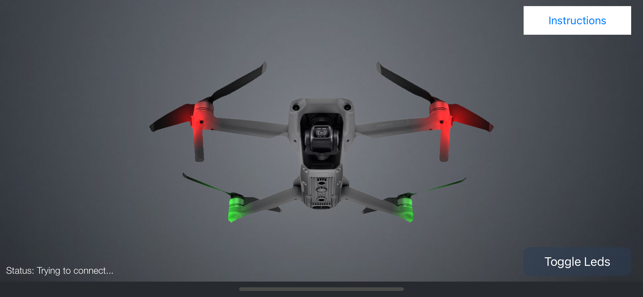 MavicAir2LedsControliPhone版截圖2