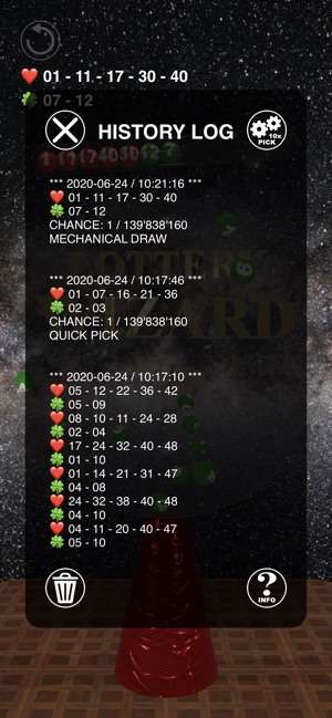 LotteryWizard3DiPhone版截圖4