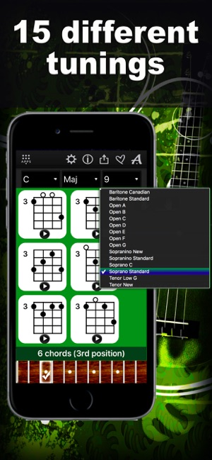 UkuleleChordsCompassiPhone版截圖2