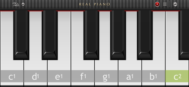 RealPiano?iPhone版截圖2