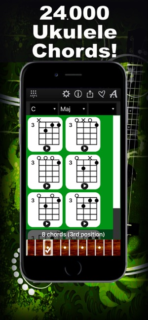 UkuleleChordsCompassiPhone版截圖1