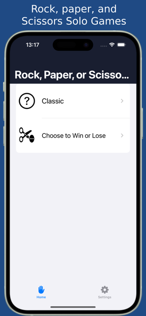 Rock, Paper, or Scissors soloiPhone版截圖1