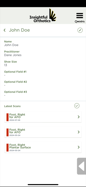 Insightful Scan for OrthoticsiPhone版截圖1
