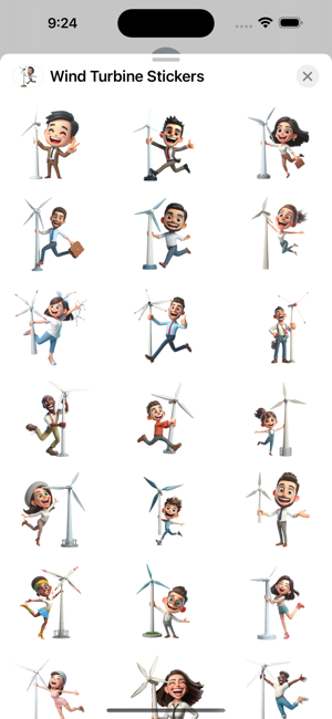 Wind Turbine StickersiPhone版截圖1