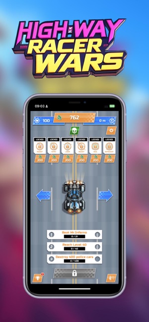 Highway Racer WarsiPhone版截圖2
