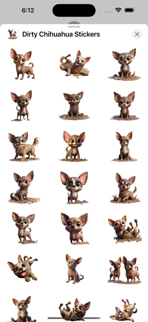 Dirty Chihuahua StickersiPhone版截圖1