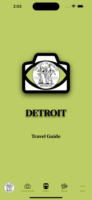 Detroit Guide and Subway mapiPhone版截圖1