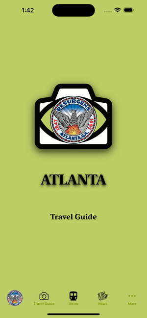 Atlanta Guide and Subway mapiPhone版截圖1