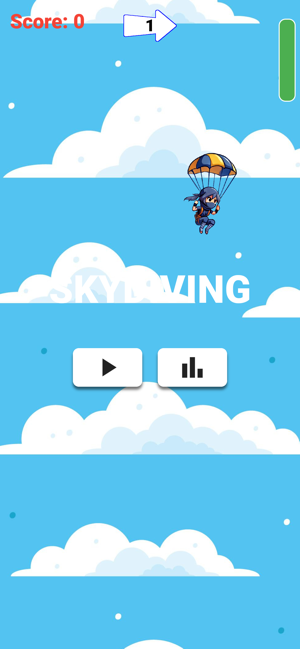 Skydiving: Blue SkyiPhone版截圖1