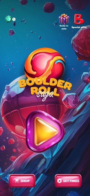 Boulder Roll SagasiPhone版截圖3