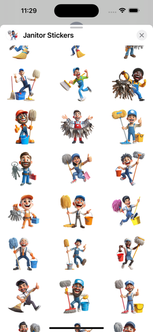 Janitor StickersiPhone版截圖2