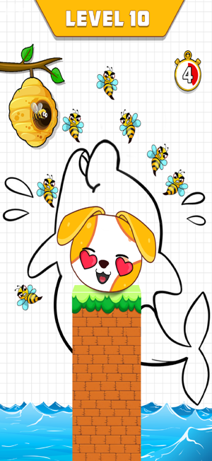 Save The Dog vs Bee GameiPhone版截圖1