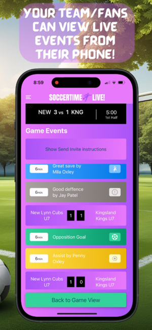 SoccerTime Live!iPhone版截圖2