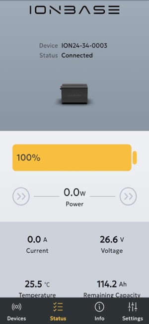 Ionbase Battery MonitoriPhone版截圖1